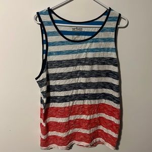 Striped tank top size L